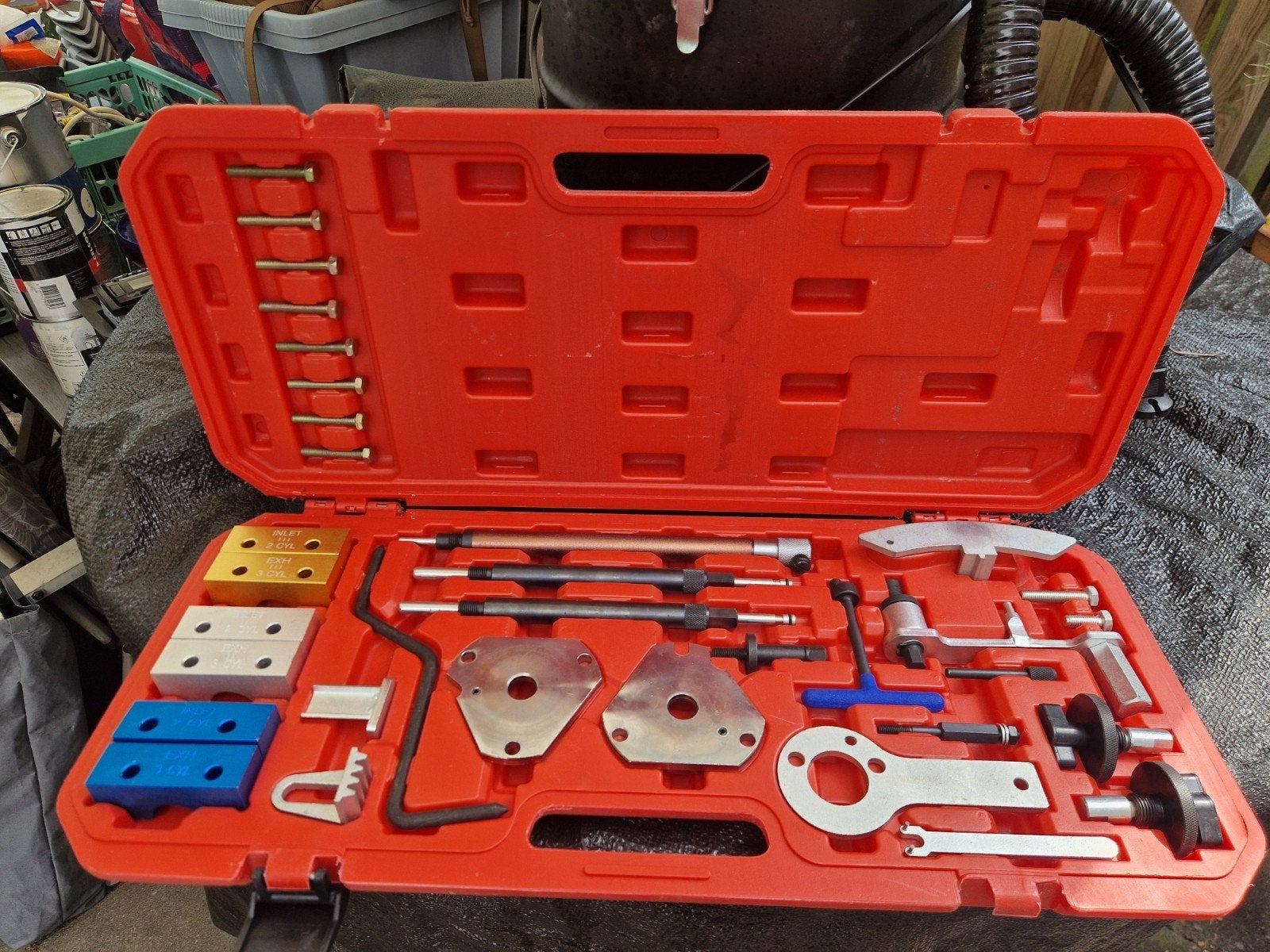 Distributieriem Gereedschap Set, Auto diversen, Autogereedschap, Gebruikt, Ophalen of Verzenden