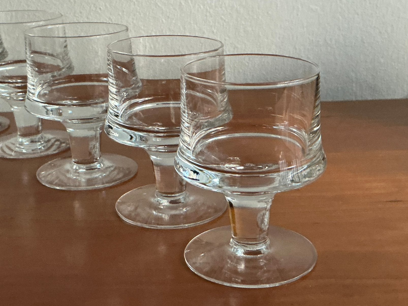 Iittala, Finland: 5 'Marski’ glazen ca. 8 cm (1959–1979), Ophalen of Verzenden