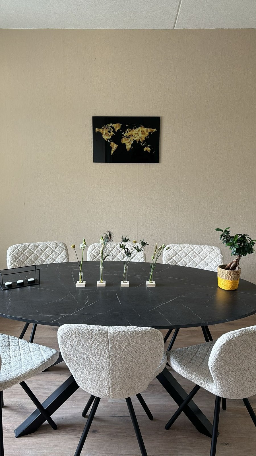 Mariedamm Ikea eettafel (ovaal), Overige materialen, 50 tot 100 cm, Zo goed als nieuw, Vijf personen of meer
