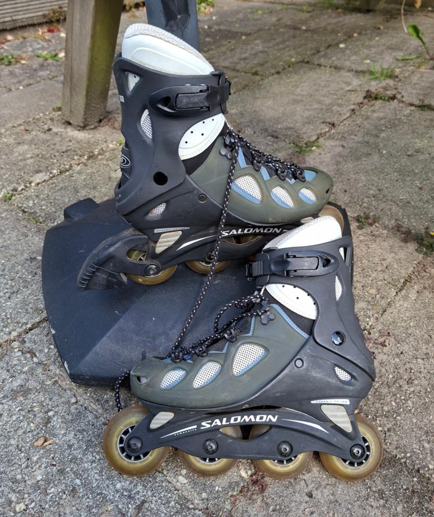 Salomon Dames Skeelers. ABEC7. Maat 39, Sport en Fitness, Skeelers, Ophalen, Gebruikt, Salomon, Dames