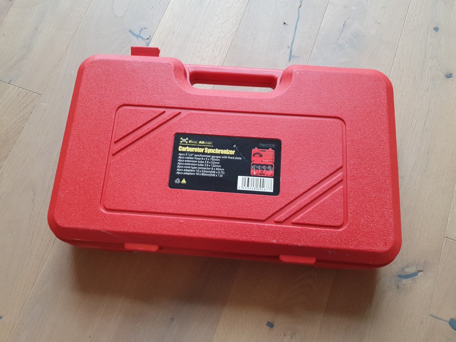 Carburateur synchronisatieset 4 vacuümmeters, Ophalen of Verzenden, Zo goed als nieuw