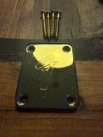 Fender neckplate Gold 4 punts nieuwww, Verzenden, Geen, Geen, Nieuw