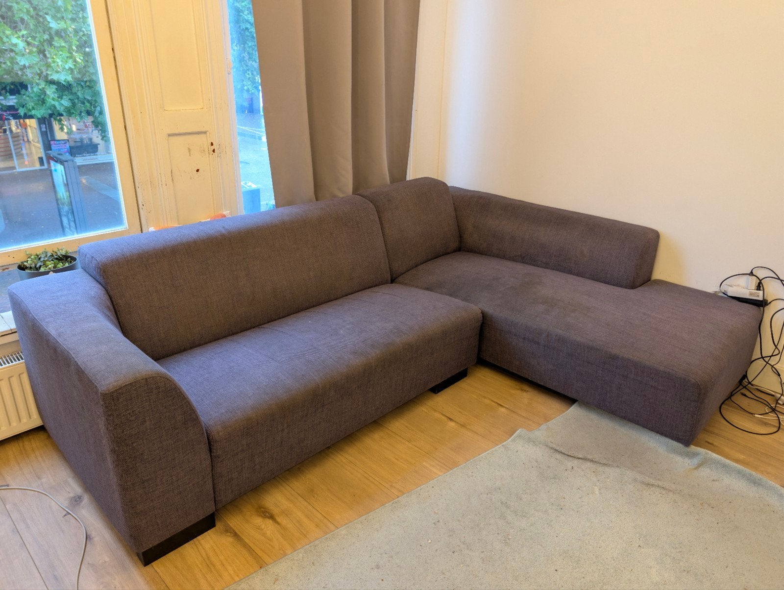 Foto 2 van Hoekbank met chaise longue - Nieuwe hoes mogelijk