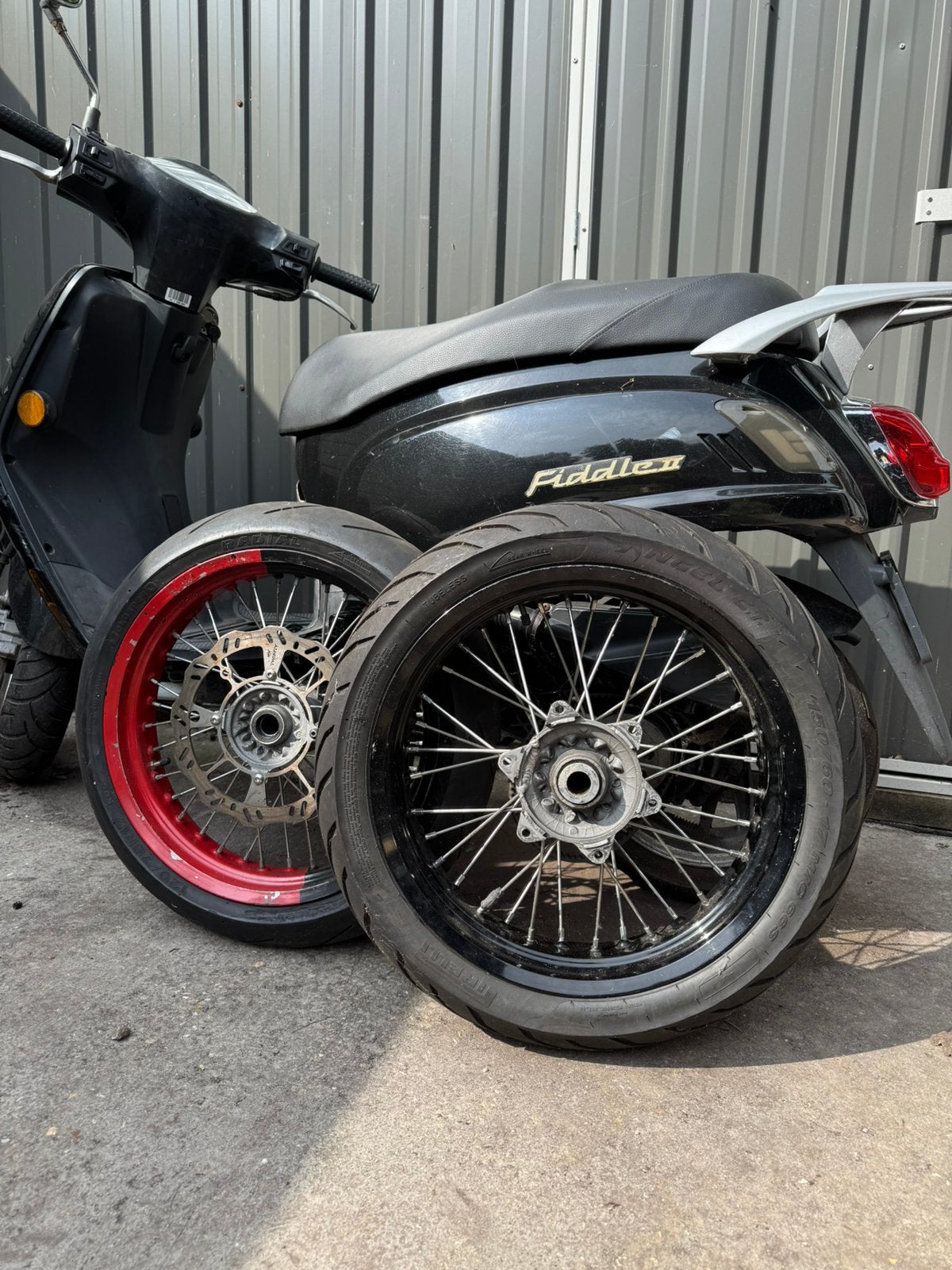 Husqvarna Supermoto Velgen 17inch, Motoren, Ophalen, Gebruikt