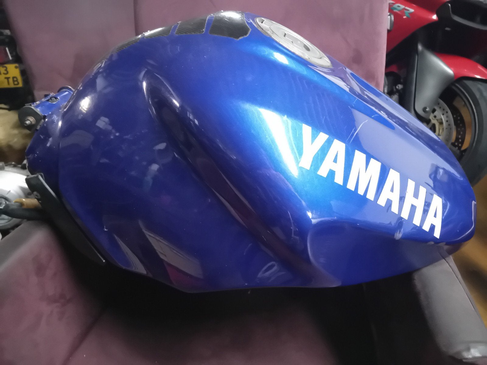 Yamaha YZF R1 Benzinetank  2001 tank brandstoftank, Motoren, Onderdelen | Yamaha, Ophalen of Verzenden