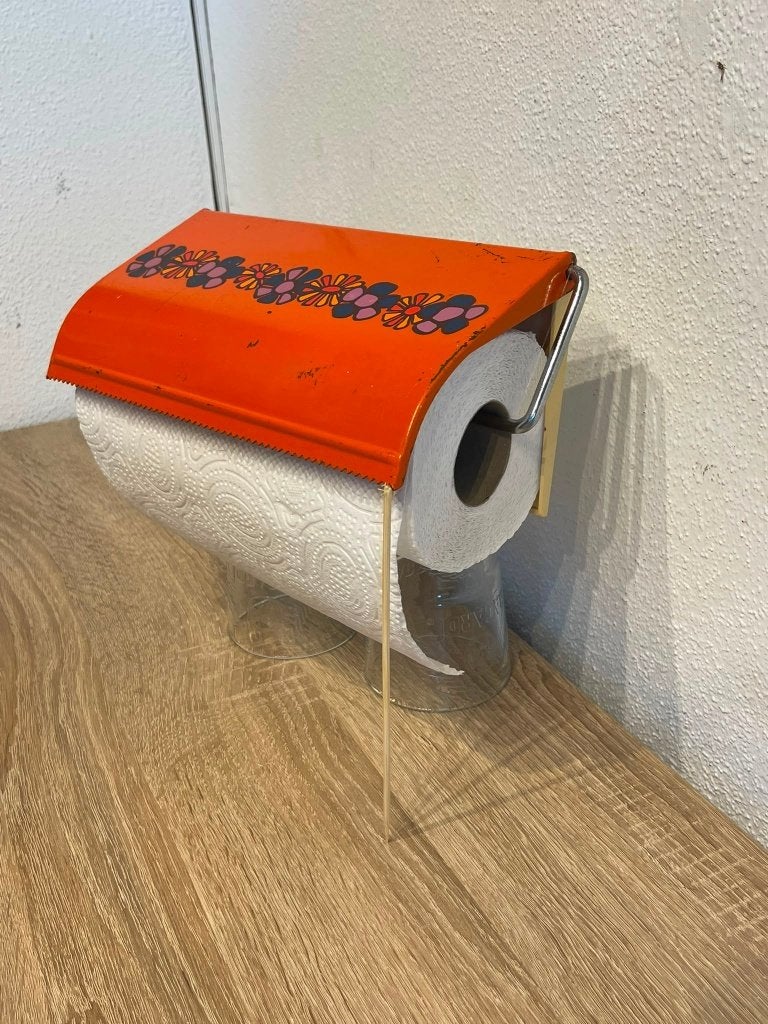 Vintage Brabantia Diane Keukenrolhouder – jaren 70, Ophalen of Verzenden, Huis en Inrichting