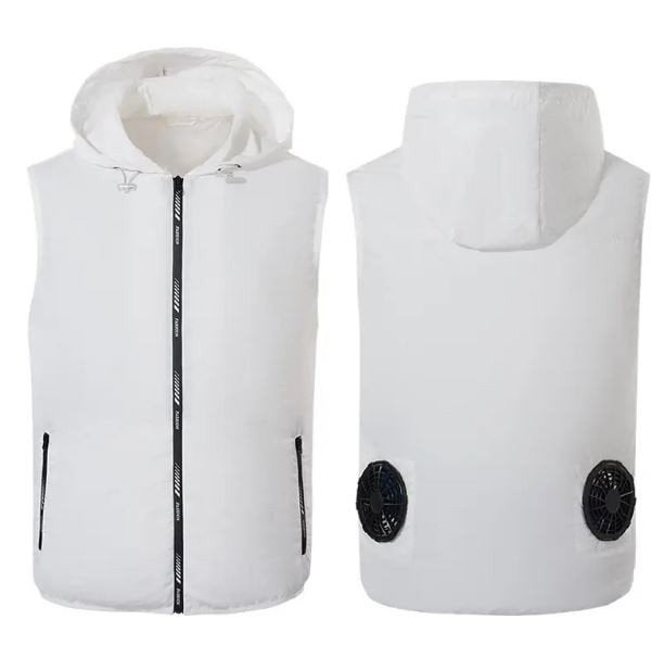 Koelvest met ventilatoren - Wit (diverse maten), Ophalen of Verzenden, Nieuw, Wit