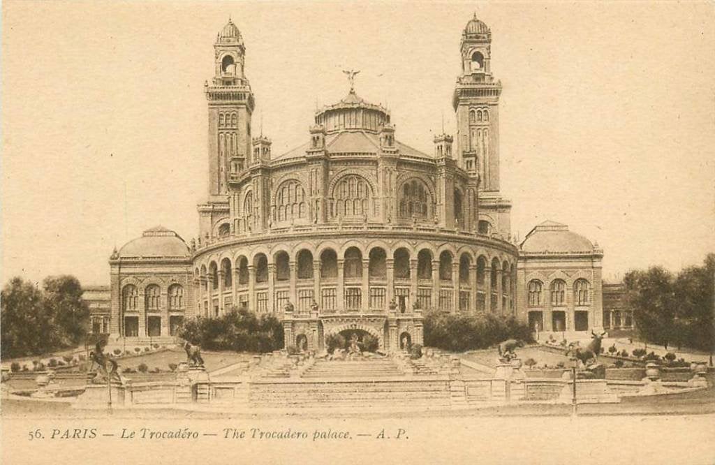 381-168-043 Paris The Trocadero Palace, Verzenden, Voor 1920, Frankrijk