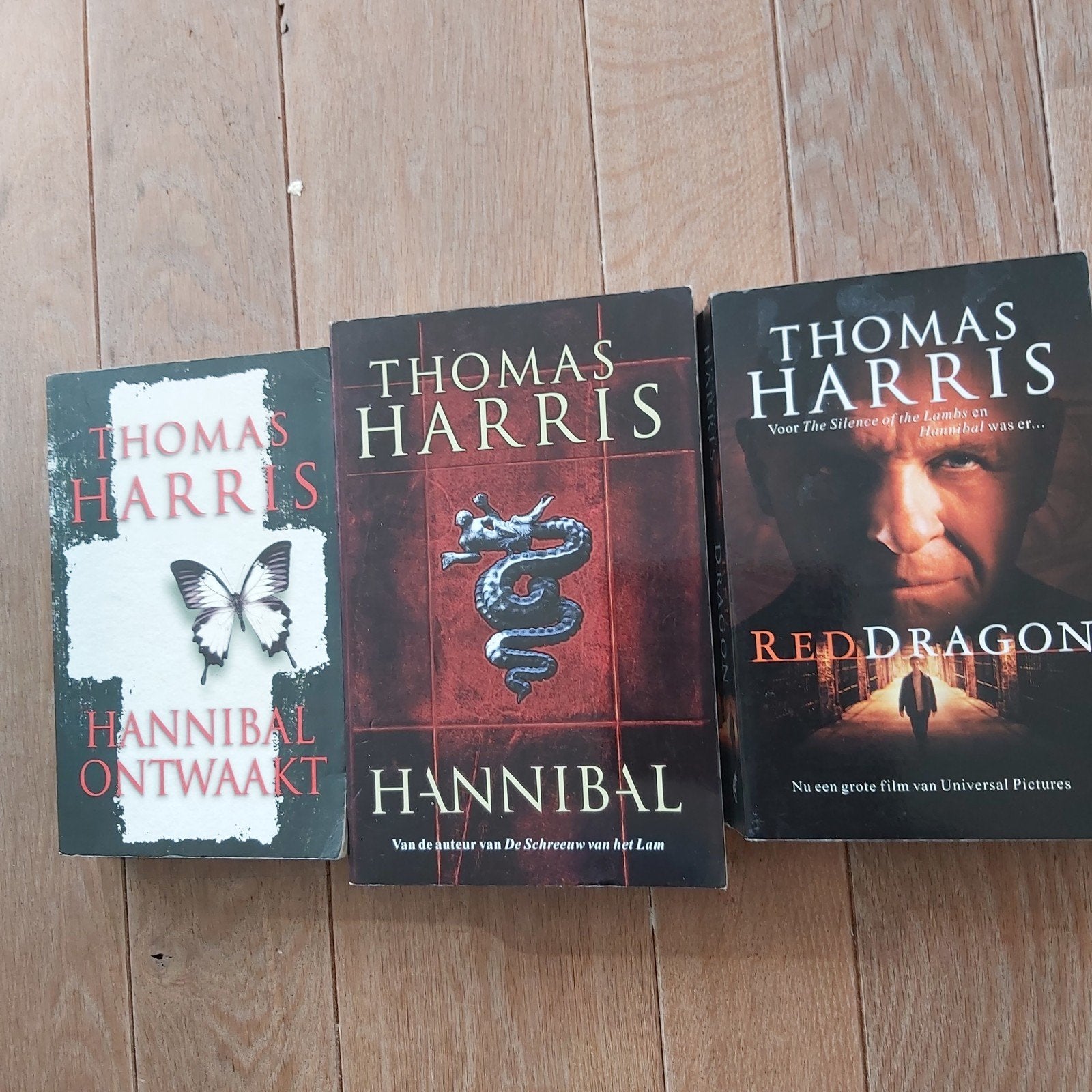 3 x Thomas Harris, Boeken, Ophalen of Verzenden, Gelezen, Thomas Harris