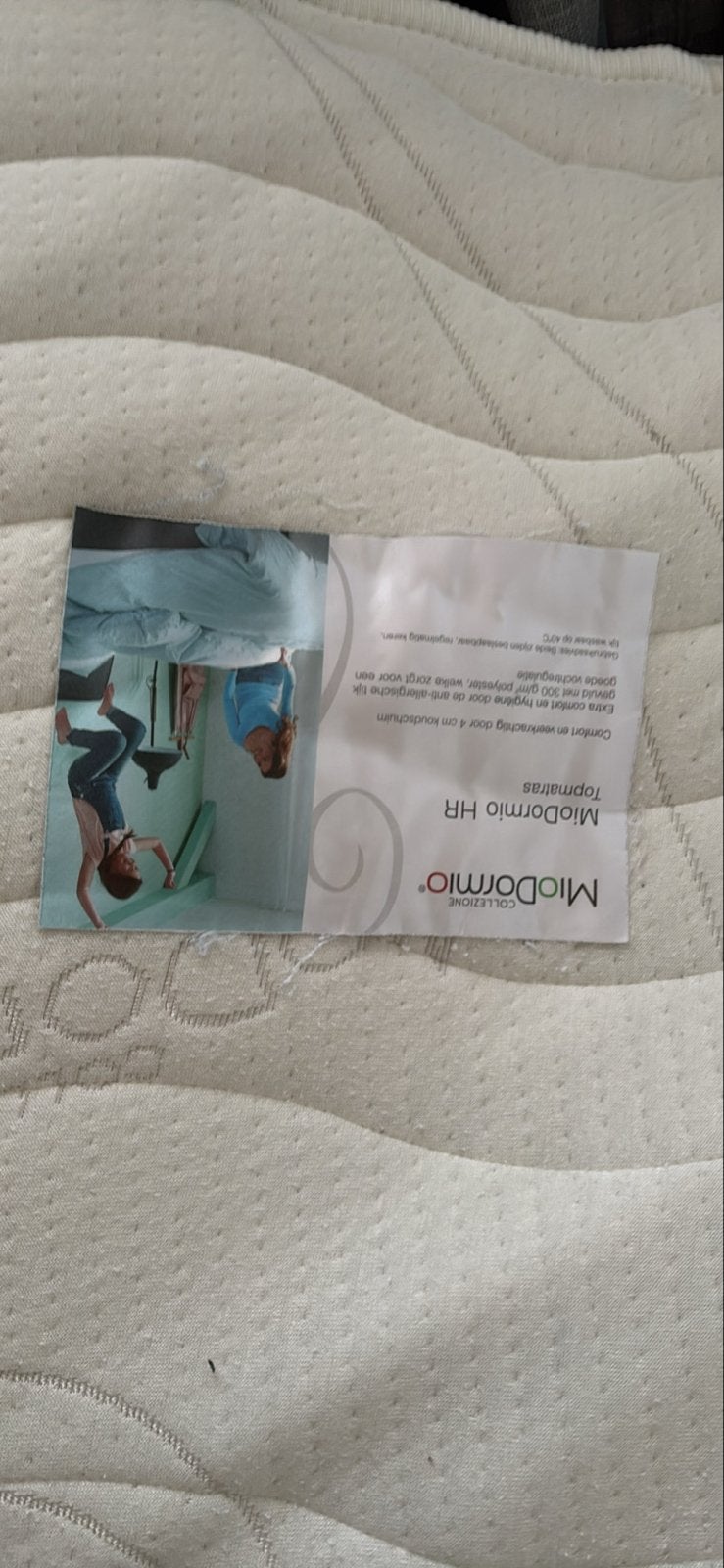 MioDormio HR topmatras 140x200 -, Ophalen, Gebruikt, Tweepersoons, 140 cm