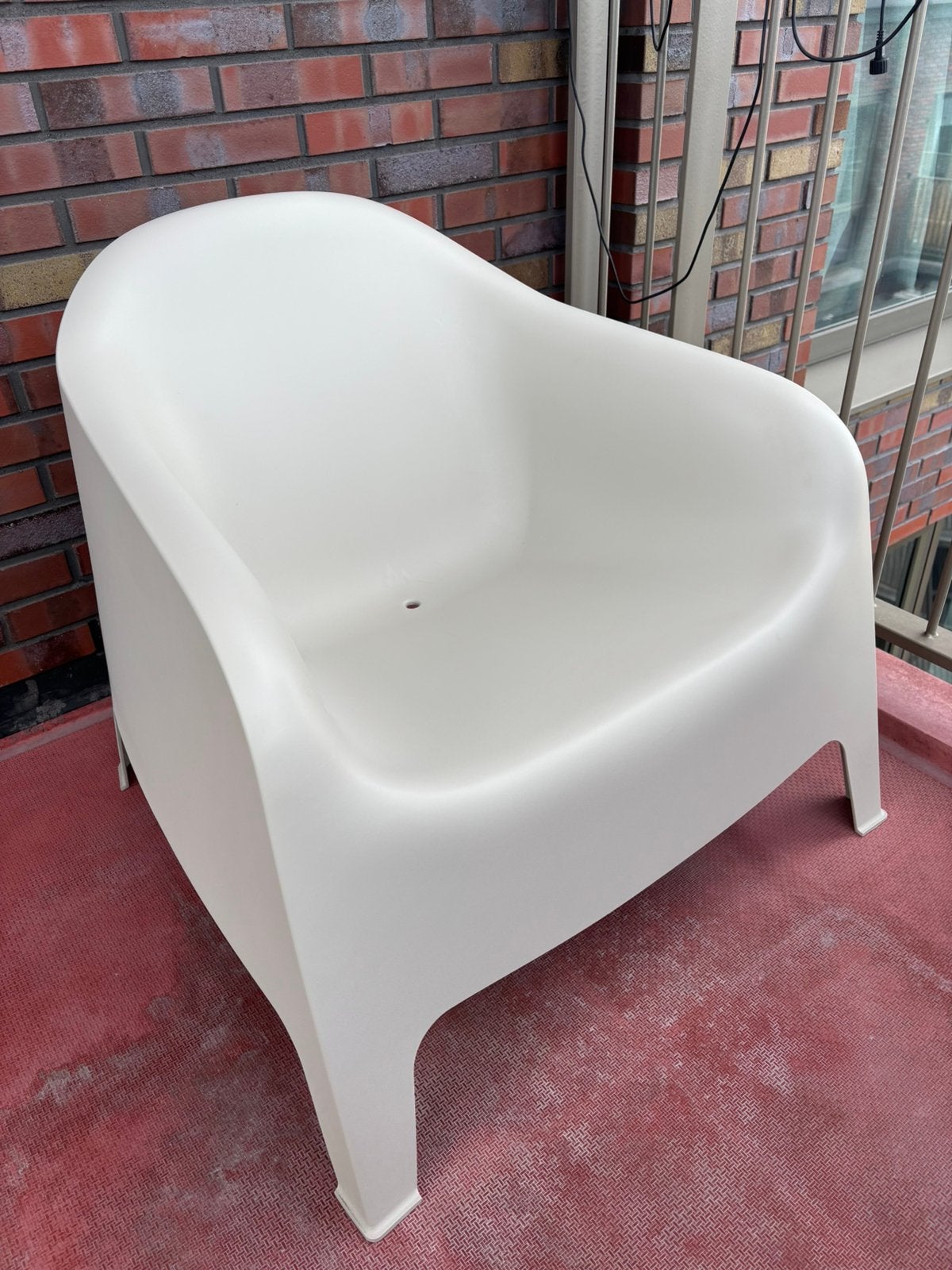 Ikea kuip stoel, Tuin en Terras, Ophalen, Zo goed als nieuw, Kunststof