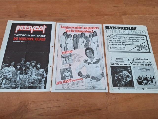 3 x Veronica Top 40 Pussycat, Verzenden, Gebruikt, Boek, Tijdschrift of Artikel