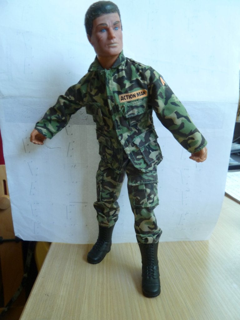 action man vintage speelgoed, Ophalen of Verzenden, Gebruikt