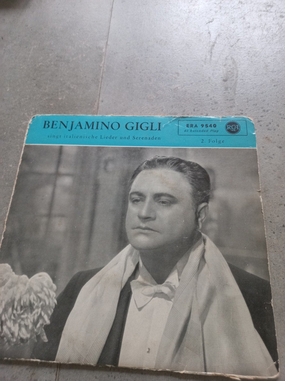 Benjamino Gigli - Italiaanse Liederen en Serenades (EP), Ophalen of Verzenden, Gebruikt, 7 inch