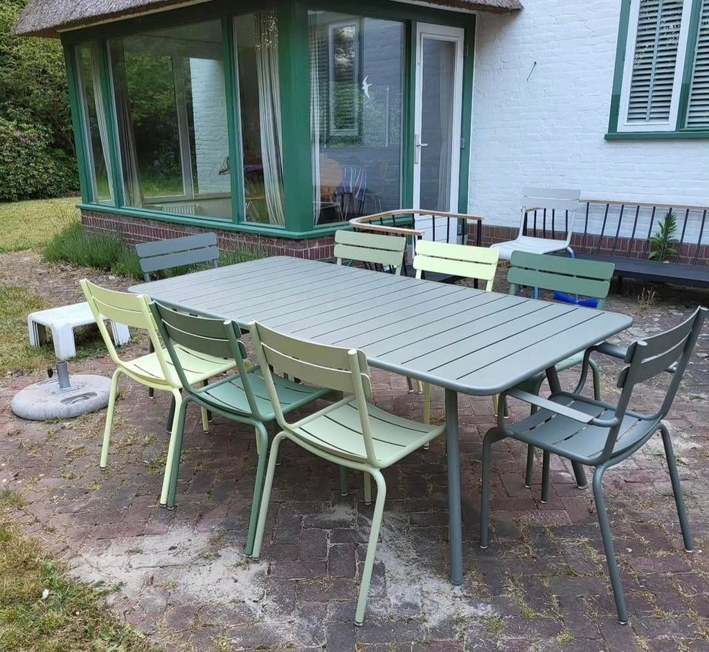 Nieuwe fermob Luxembourg tafel 207x100 uit voorraad!!!