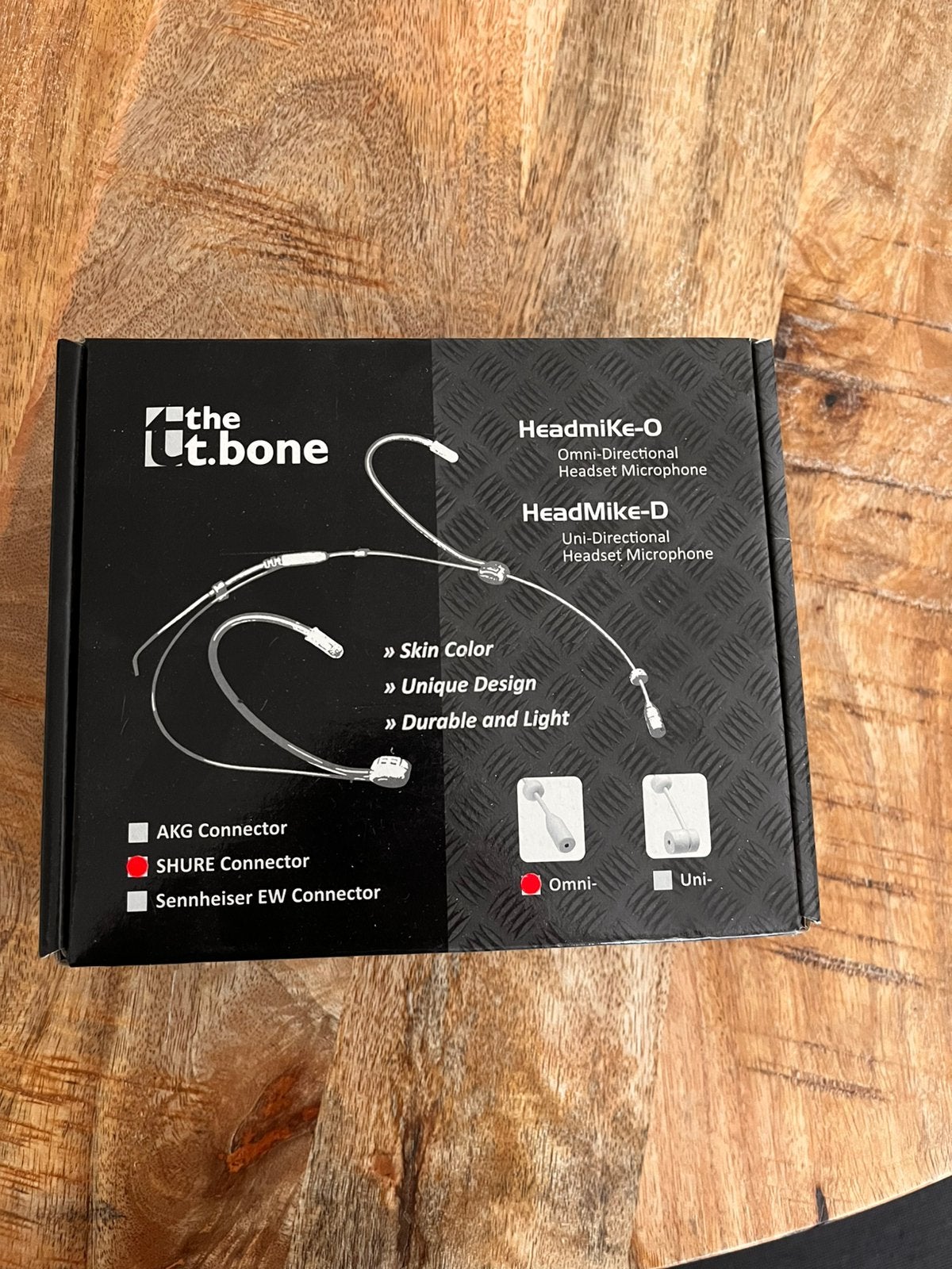 Omni headset t.bone shure connector, Thomann, Ophalen of Verzenden, Zo goed als nieuw, Zangmicrofoon