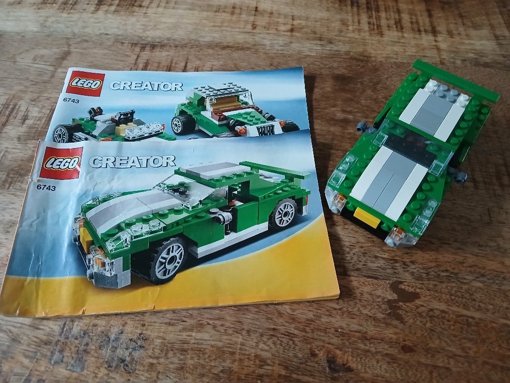 Lego Creator 4915, 4918, 4939, 5762 en 6743, Gebruikt, Lego, Inclusief instructies, Ophalen of Verzenden