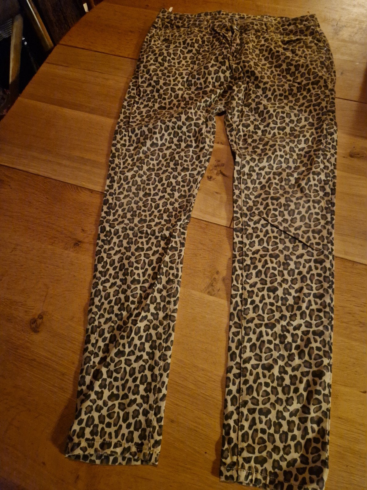 PANTERPRINT BROEK MAAT 44, Kleding | Dames, Bruin, Maat 42/44 (L), Ophalen of Verzenden, Zo goed als nieuw