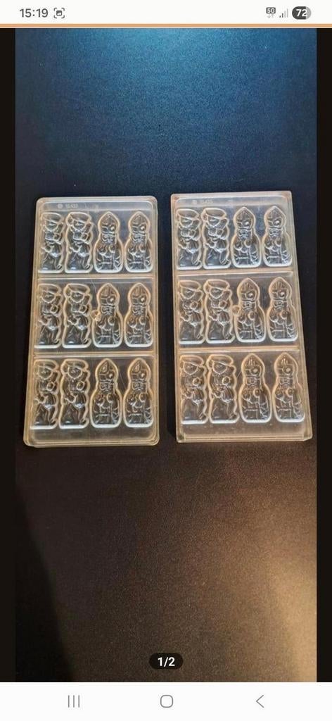 Chocolade vormen sinterklaas, Ophalen of Verzenden