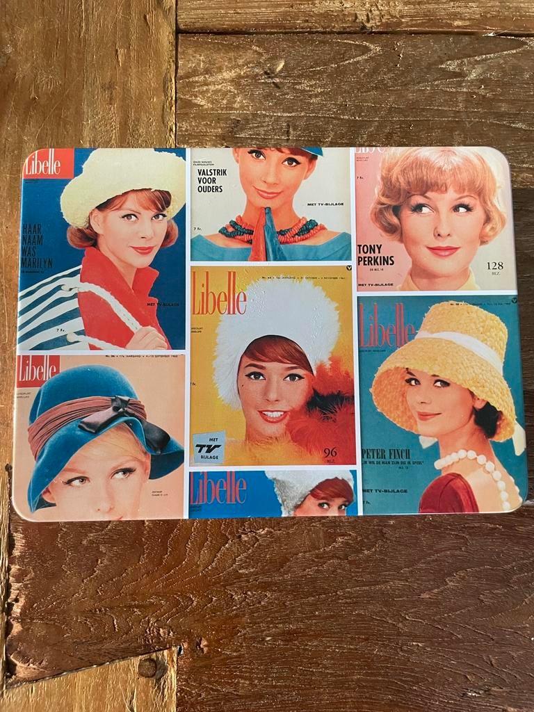 Retro Libelle blik, Ophalen, Gebruikt, Overige, Overige merken