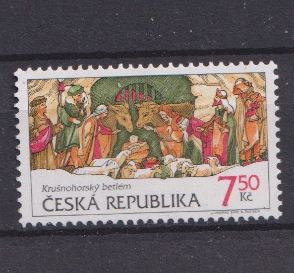Tsjechië 2006; Kerstzegel - Michel 496.** PF., Ophalen of Verzenden, Overige landen, Postfris
