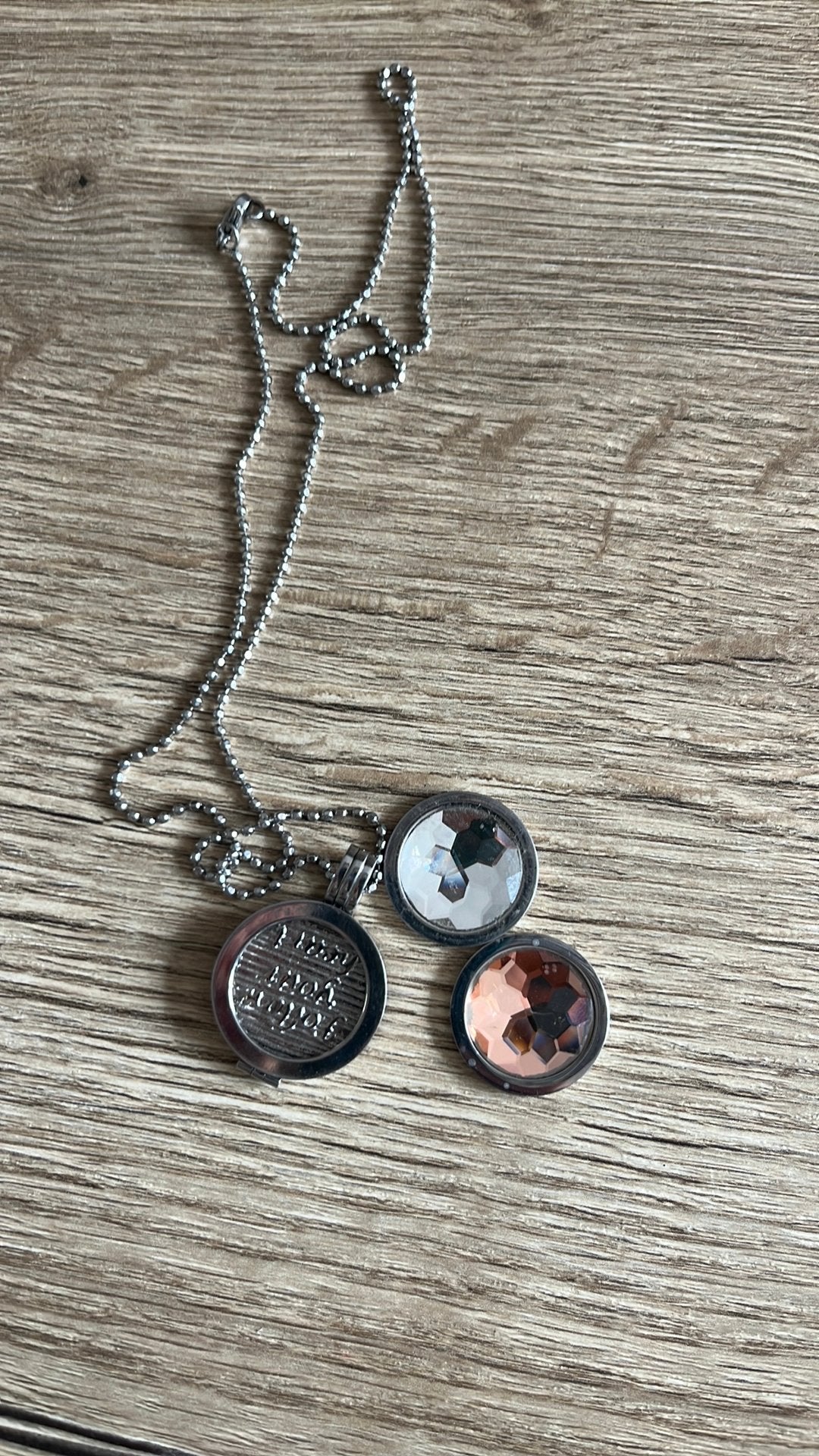 Ketting met medaillon, Sieraden, Tassen en Uiterlijk, Ophalen of Verzenden, Nieuw, Zilver, Overige materialen