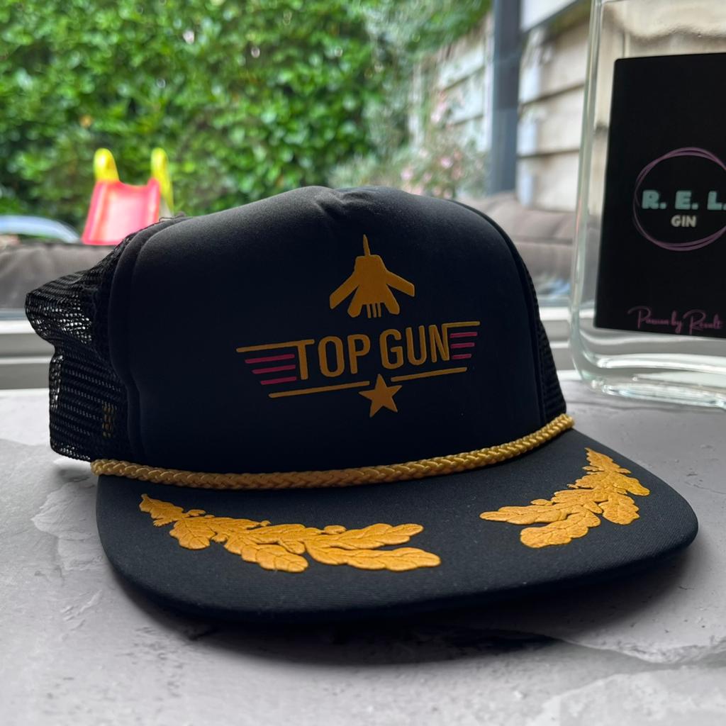Vintage Top Gun Cap Pet NOS, Kleding | Heren, Ophalen of Verzenden, Nieuw, One size fits all, Pet