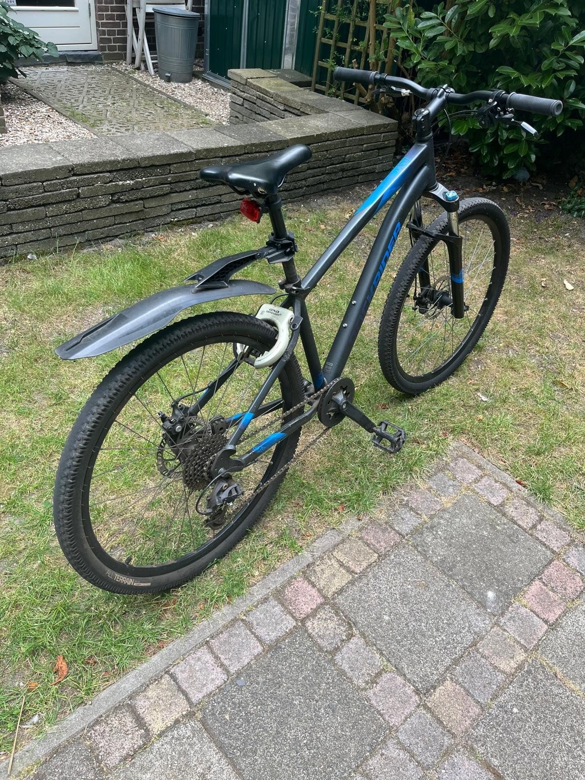 Rockrider mountainbike, Fietsen en Brommers, Gebruikt, Fully, 45 tot 49 cm, Schijfrem
