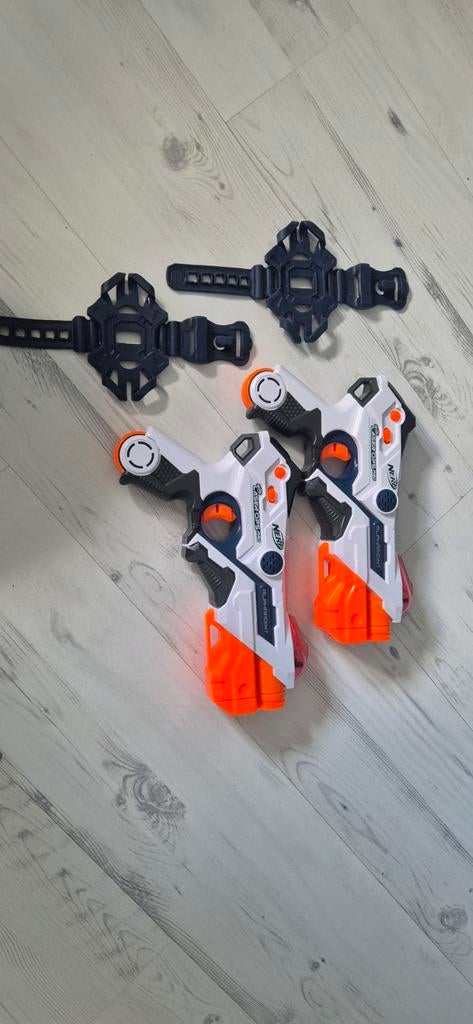 Nerf Laser Ops Pro AlphaPoint Laser Tag Set, Ophalen, Gebruikt, Jongen of Meisje