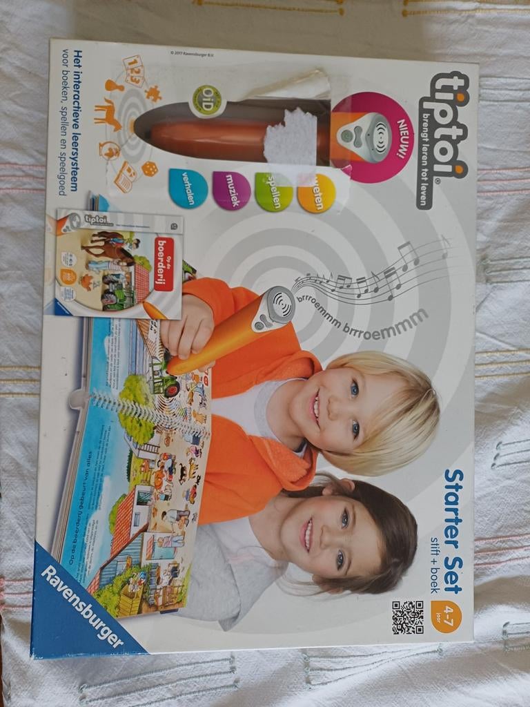 Tiptoi Starter Set Ravensburger - Interactief Leersysteem, Kinderen en Baby's, Speelgoed | Educatief en Creatief, Ophalen, Nieuw