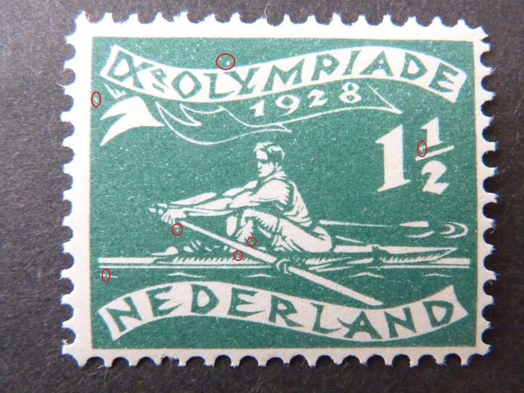 plaatfout 212 , ongebruikt., Postzegels en Munten, Postzegels | Nederland, Verzenden, T/m 1940, Postfris