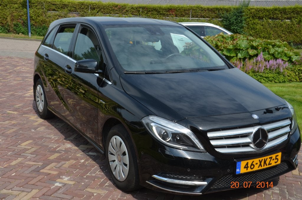 Mercedes-Benz B-Klasse 1.6 B180 5DRS BE Dct7 2012 Zwart, Auto's, 1325 kg, Beige, 4 cilinders, Particulier