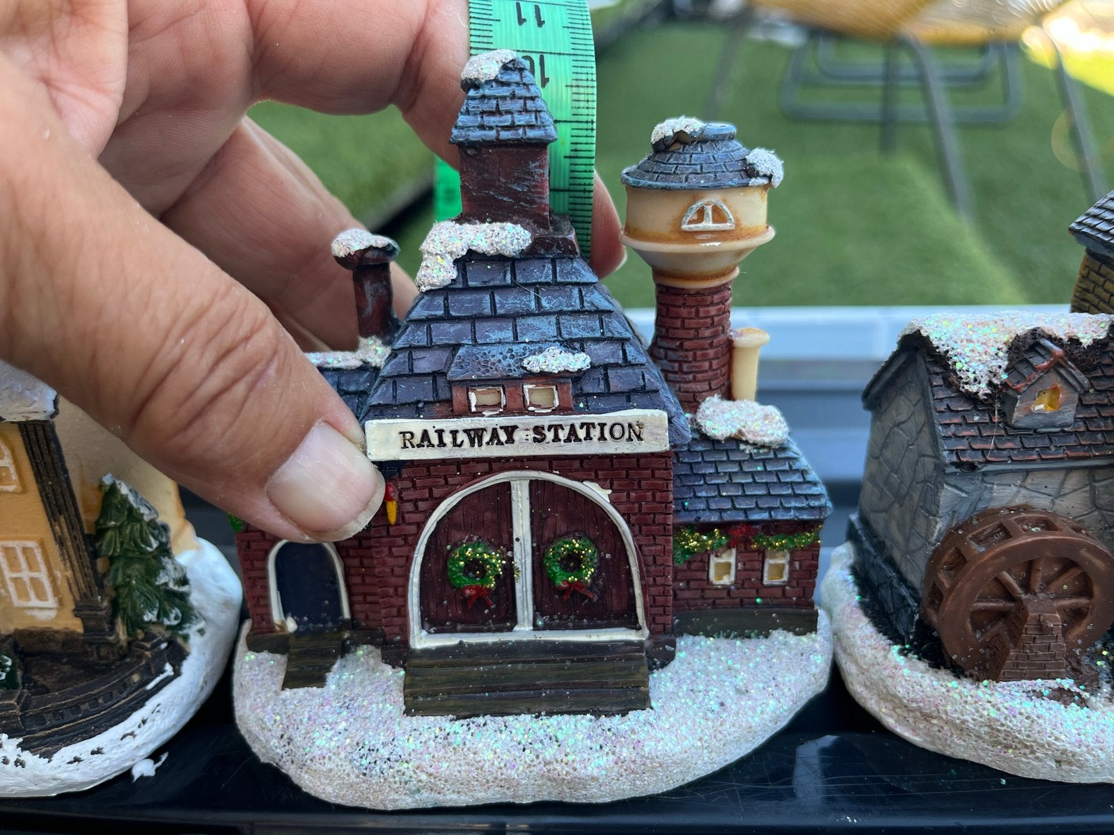 Kerstdorp items, Verzenden, Gebruikt