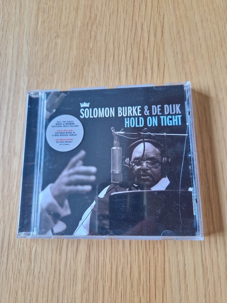 Solomon Burke & De Dijk – Hold On Tight CD, Gebruikt, Overige genres, Ophalen of Verzenden, Album