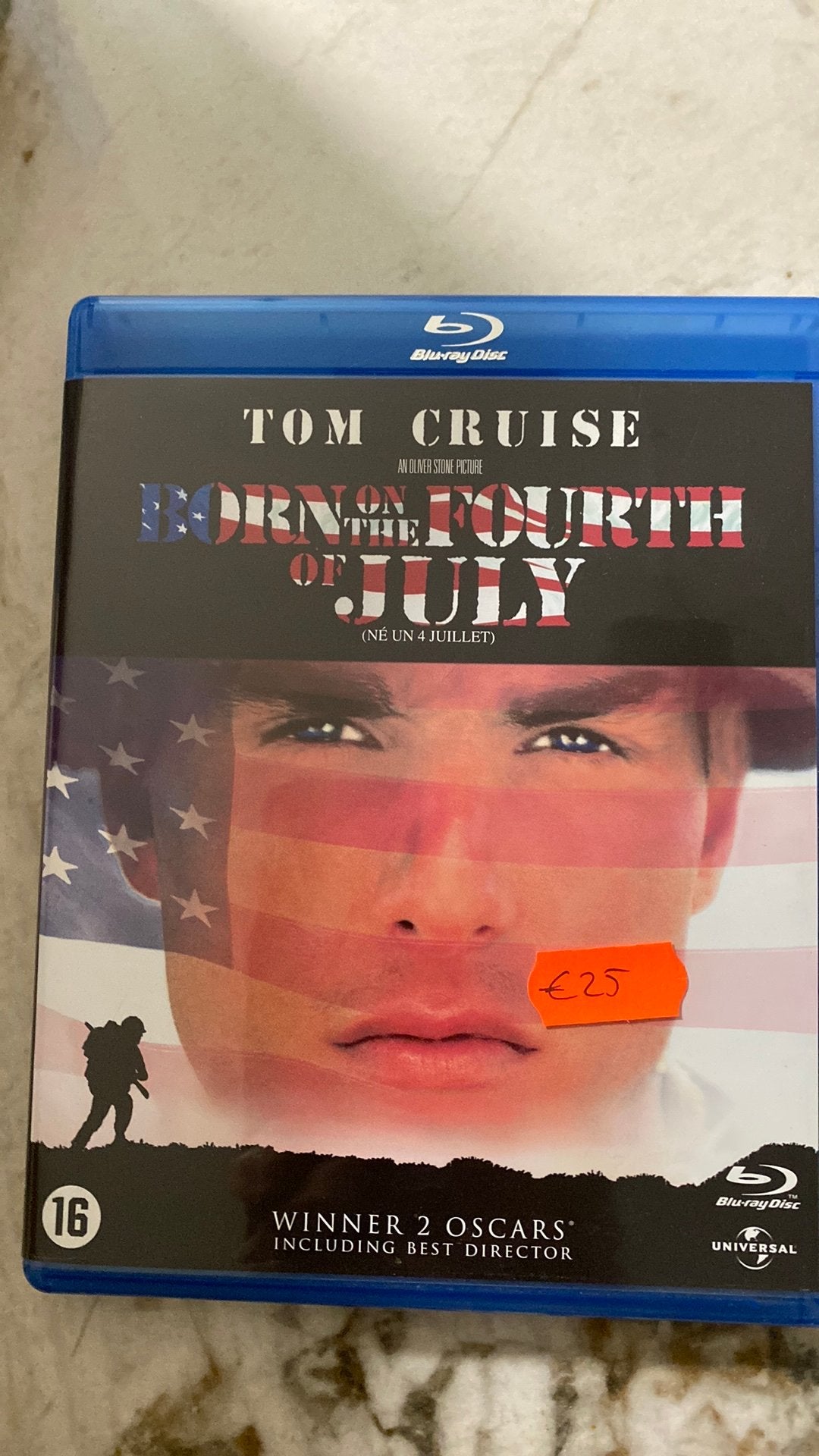 Born on the fourth of july blu ray NL versie, Ophalen of Verzenden, Zo goed als nieuw