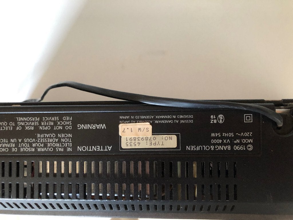 Vc4000 b&o, Verzenden, Zo goed als nieuw, VHS-speler of -recorder