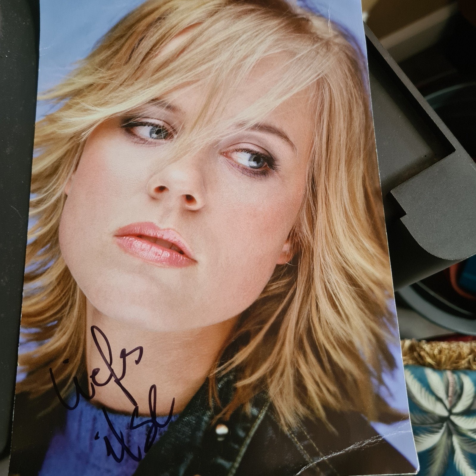 Ilse DeLange gesigneerde foto's (2 stuks), Verzamelen, Ophalen of Verzenden