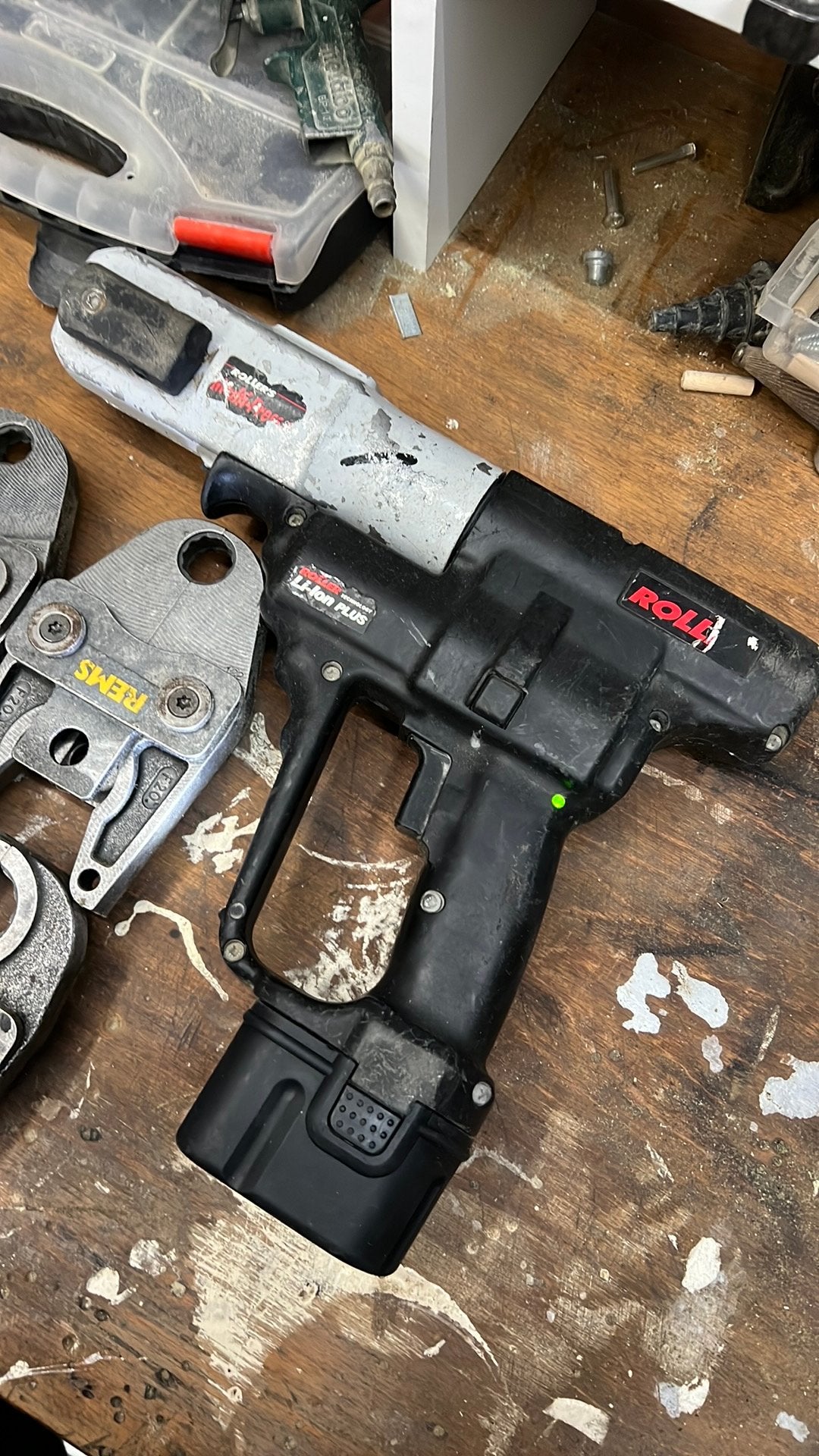 Perstang roller / rems met 4 persbekken, Ophalen of Verzenden