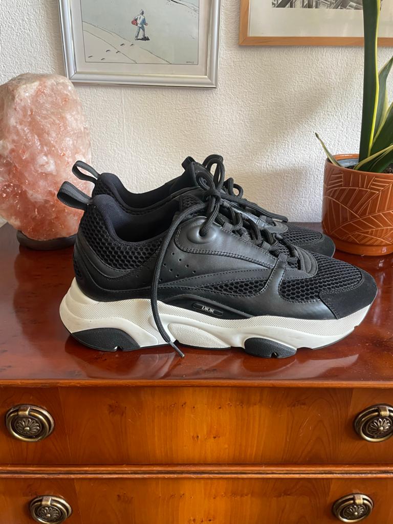 Dior B22 Sneakers Zwart, Zwart, Ophalen of Verzenden, Sneakers of Gympen, Zo goed als nieuw