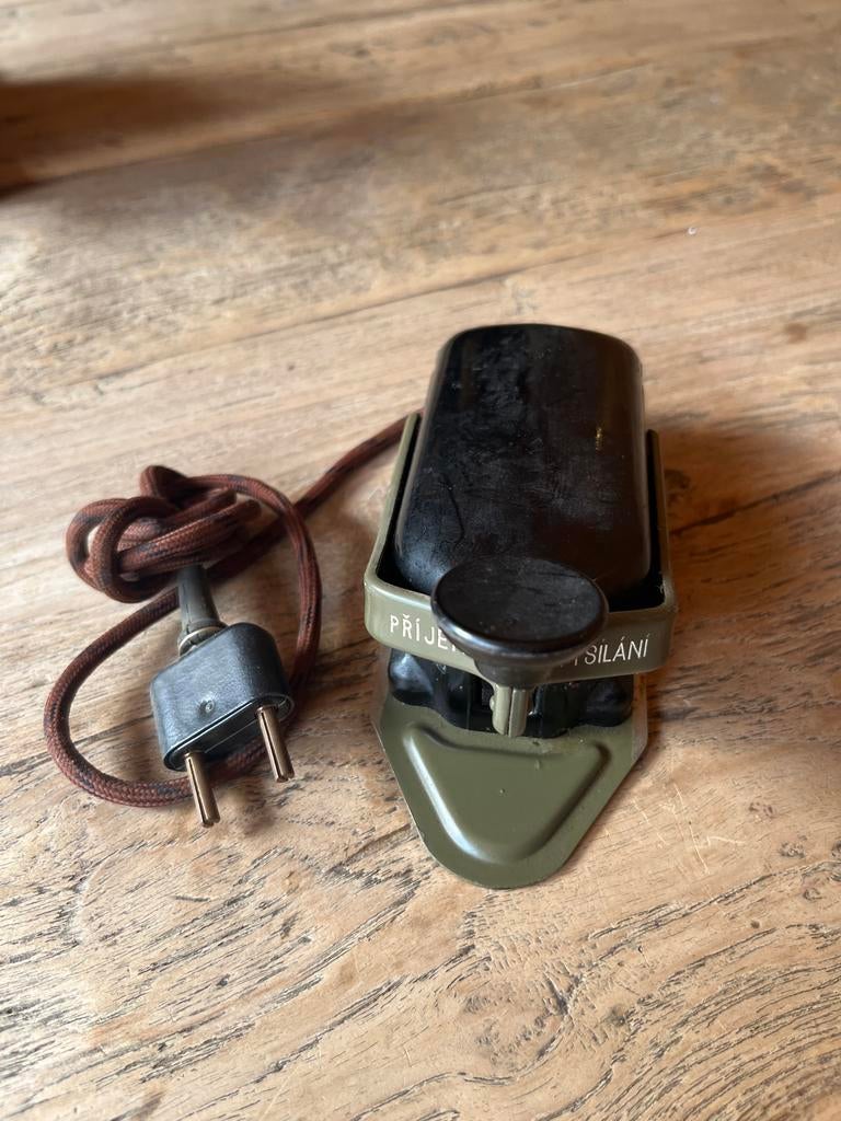 Vintage Morsesleutel - Uniek verzamelobject, Telecommunicatie, Zenders en Ontvangers, Ophalen of Verzenden, Zo goed als nieuw
