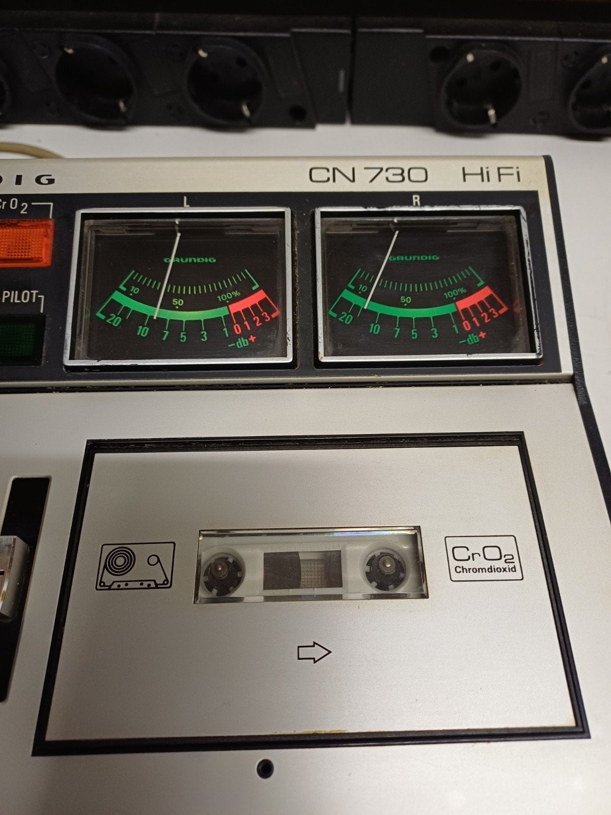 Grundig CN 730 HIFI Cassette Recorder (1974-1977), Audio, Tv en Foto, Cassettedecks, Ophalen of Verzenden, Enkel, Overige merken