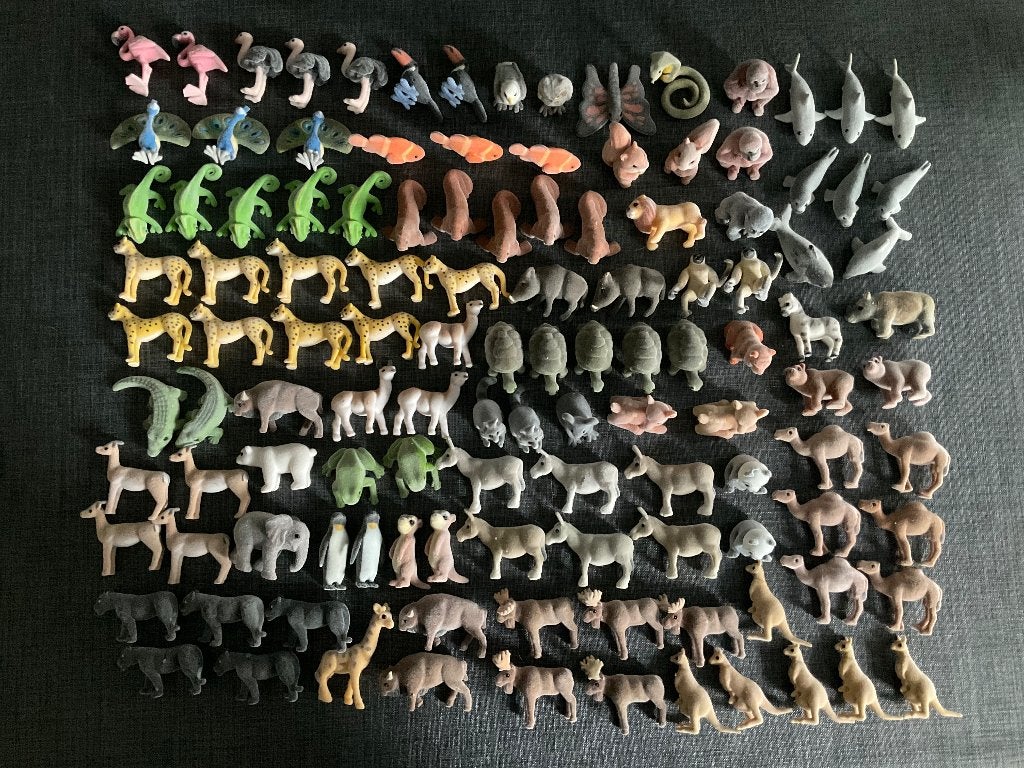 Troetels Mini Diertjes, Verzamelen, Ophalen, Gebruikt, Overige soorten, Beeldje of Figuurtje