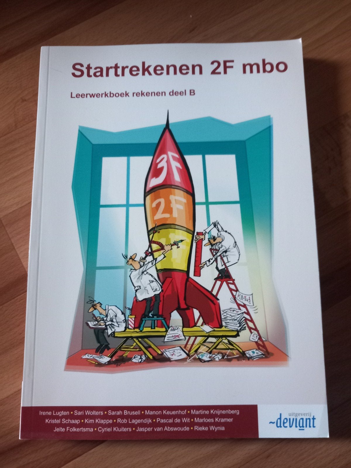 Startrekenen 2F mbo Leerwerkboek rekenen deel B, Ophalen of Verzenden, Zo goed als nieuw, MBO, Irene Lugten, Sari Wolters, Sarah Brusell, Manon Keuenhof