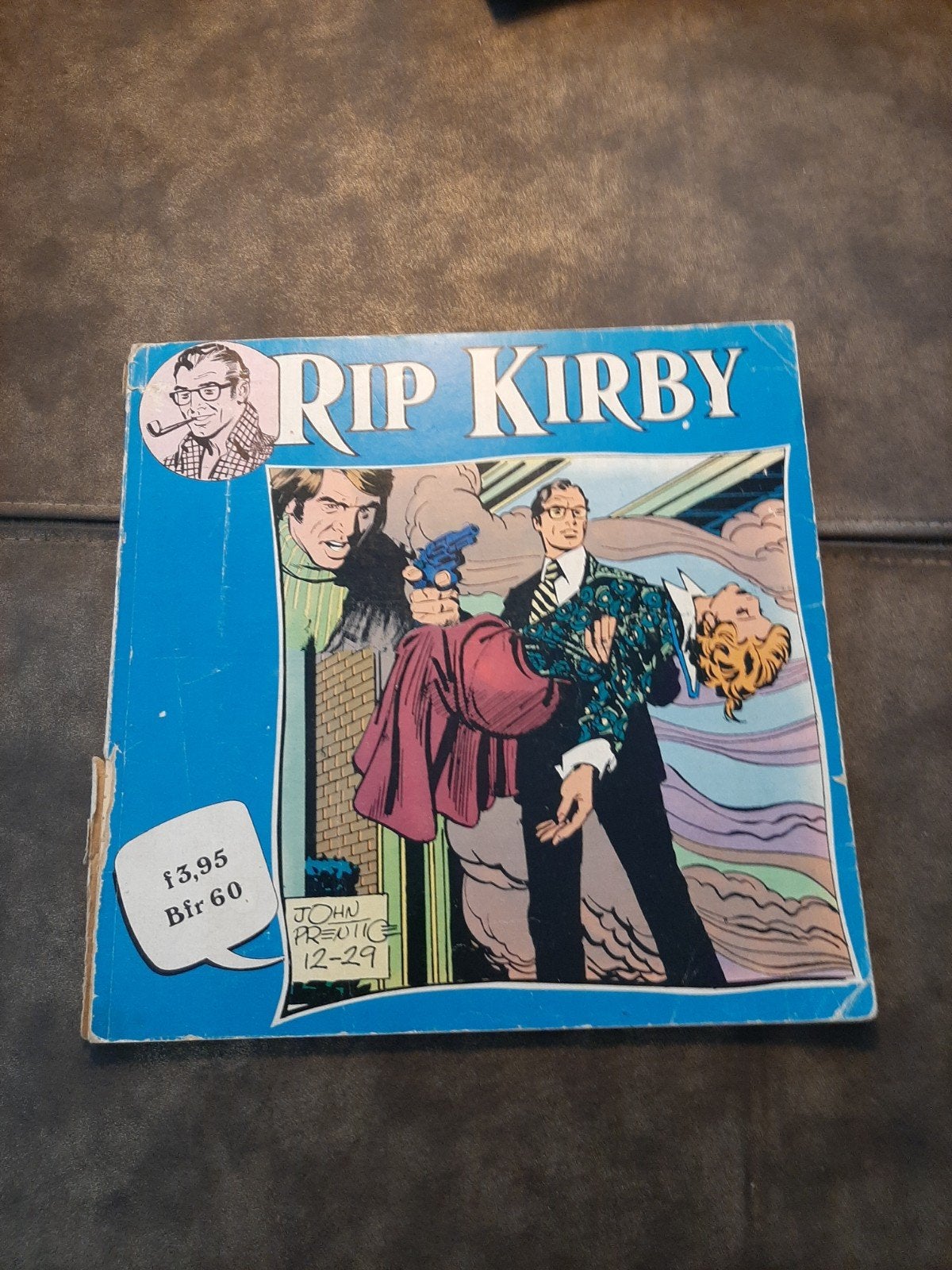 2 stripboeken  Rip Kirby  raadsels om een brief en, Boeken, Ophalen of Verzenden
