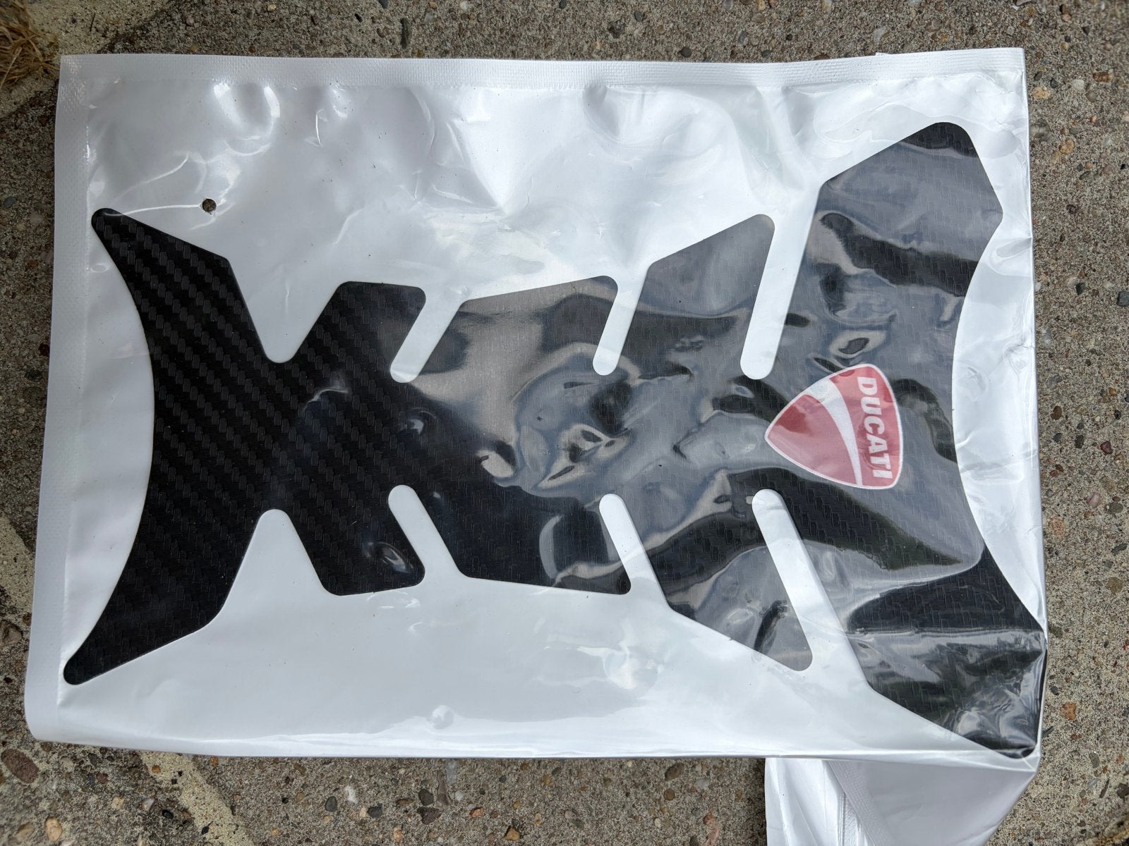 Ducati Tankpad - Carbon Look Tank Beschermer, Motoren, Ophalen of Verzenden