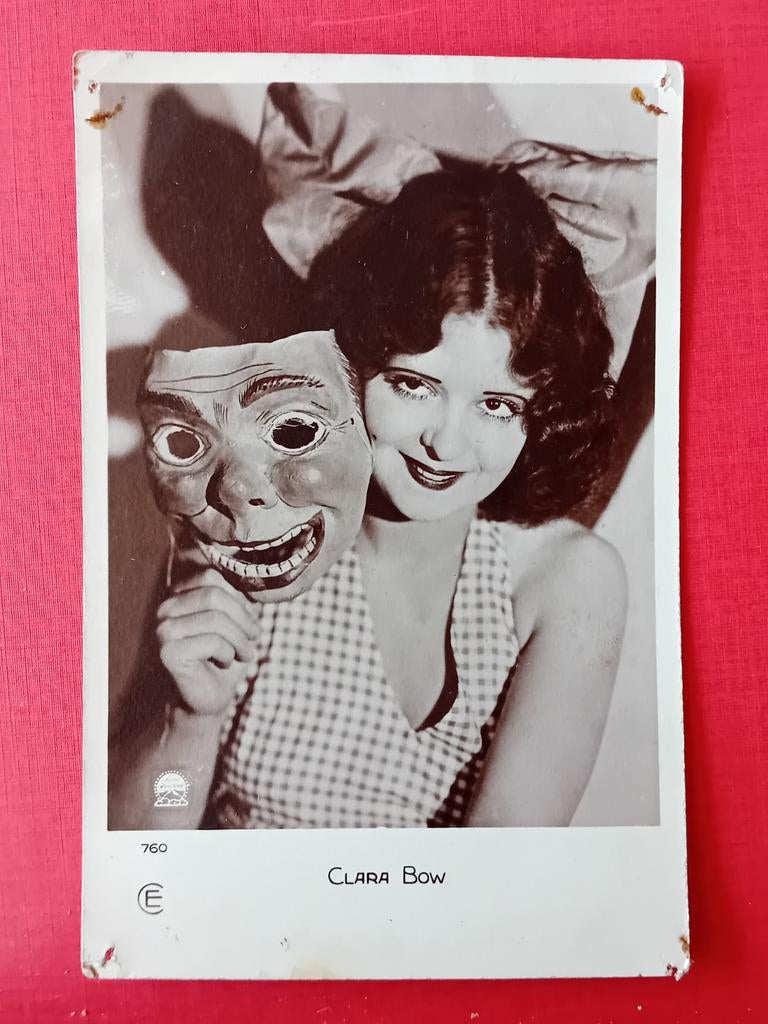 Ansichtkaart Clara Bow, Ophalen of Verzenden, Foto of Kaart