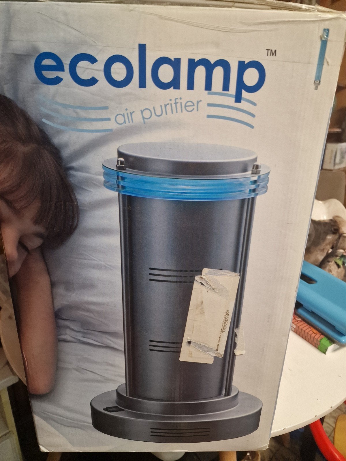 Ecolamp Air Purifier met UV-C lamp, Ophalen, Nieuw, Luchtreiniger