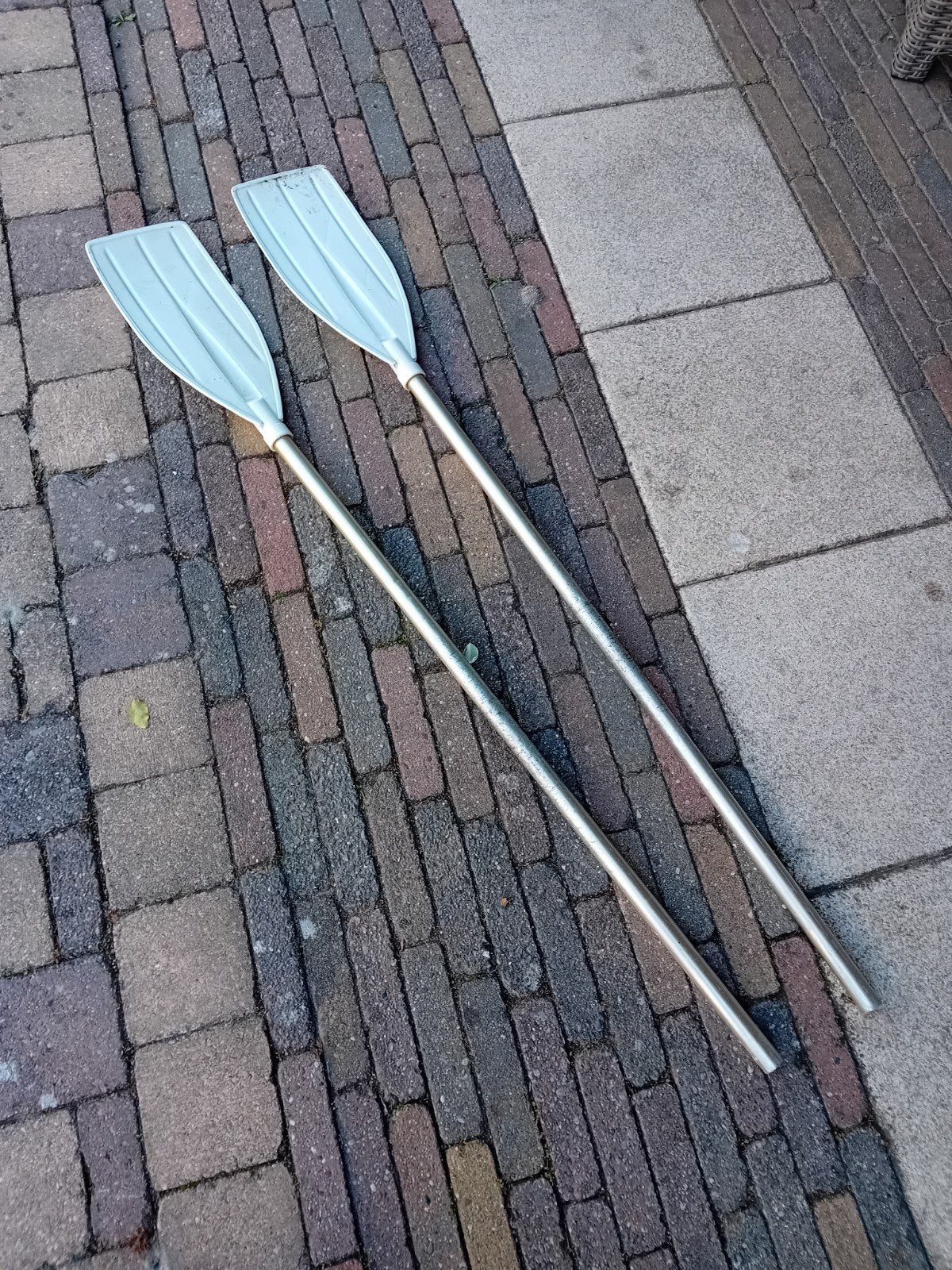 Roeispanen peddels, Ophalen, Gebruikt