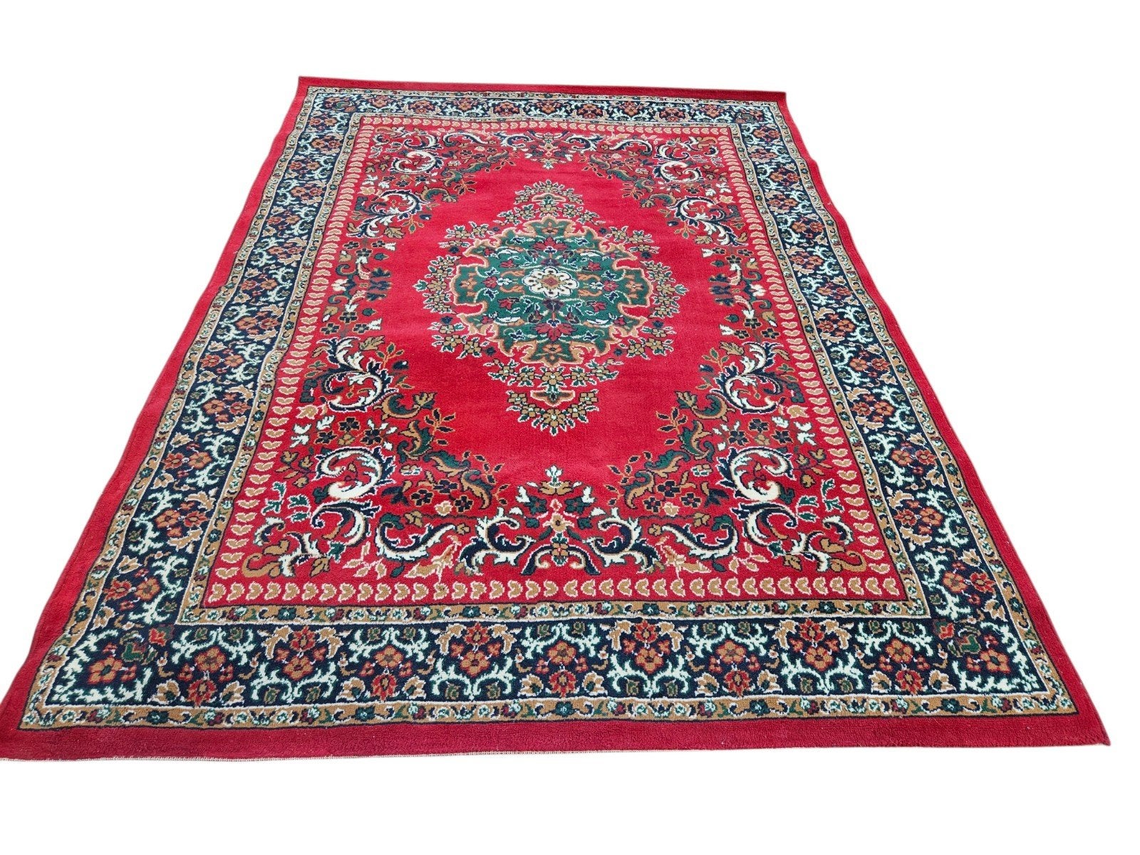 Prachtig vintage tapijt ** UITVERKOOP **, Gebruikt, 150 tot 200 cm, 200 cm of meer, Ophalen of Verzenden