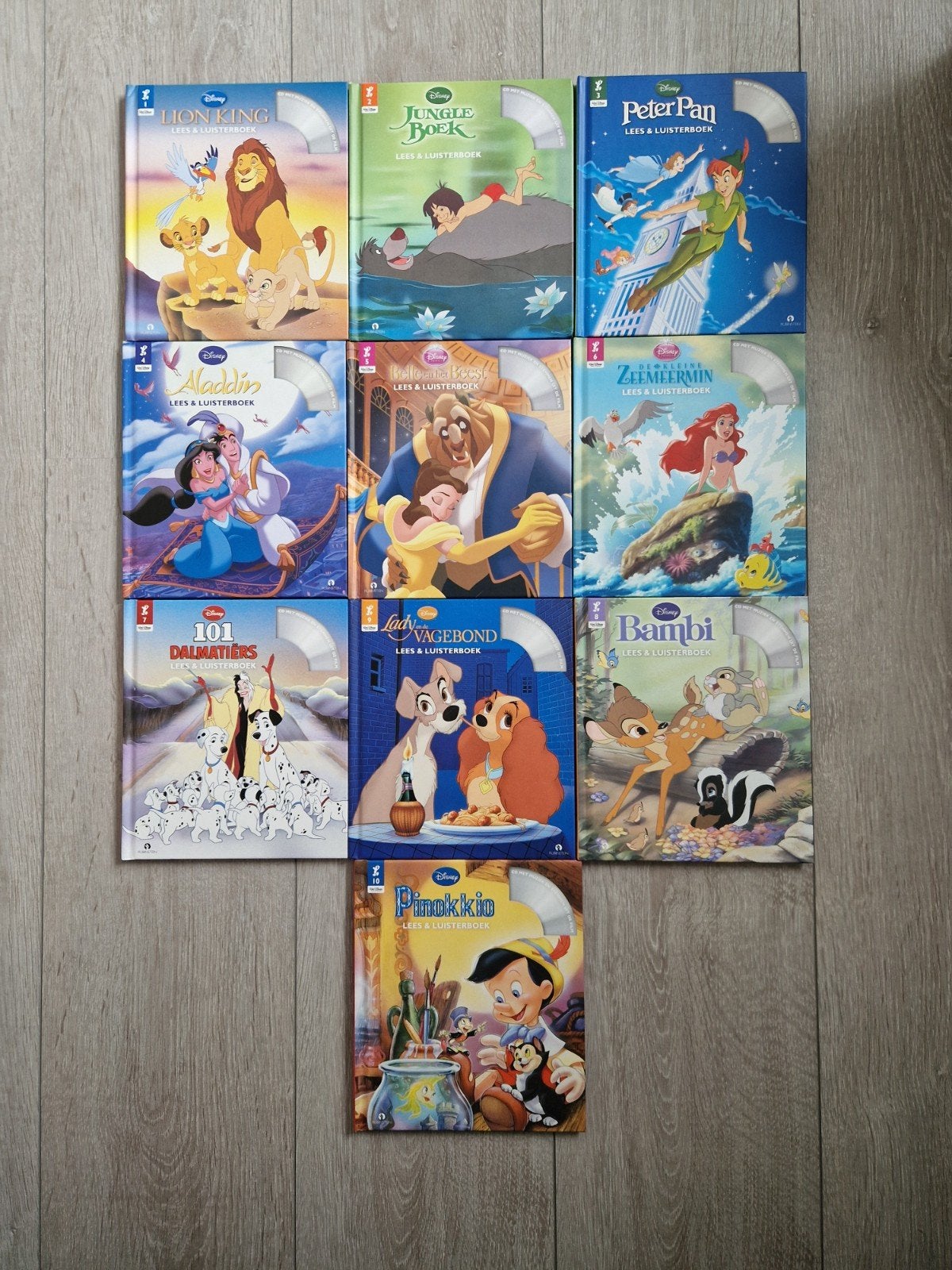 Walt Disney lees en luister boeken, Boeken, Ophalen of Verzenden, Zo goed als nieuw, Walt Disney